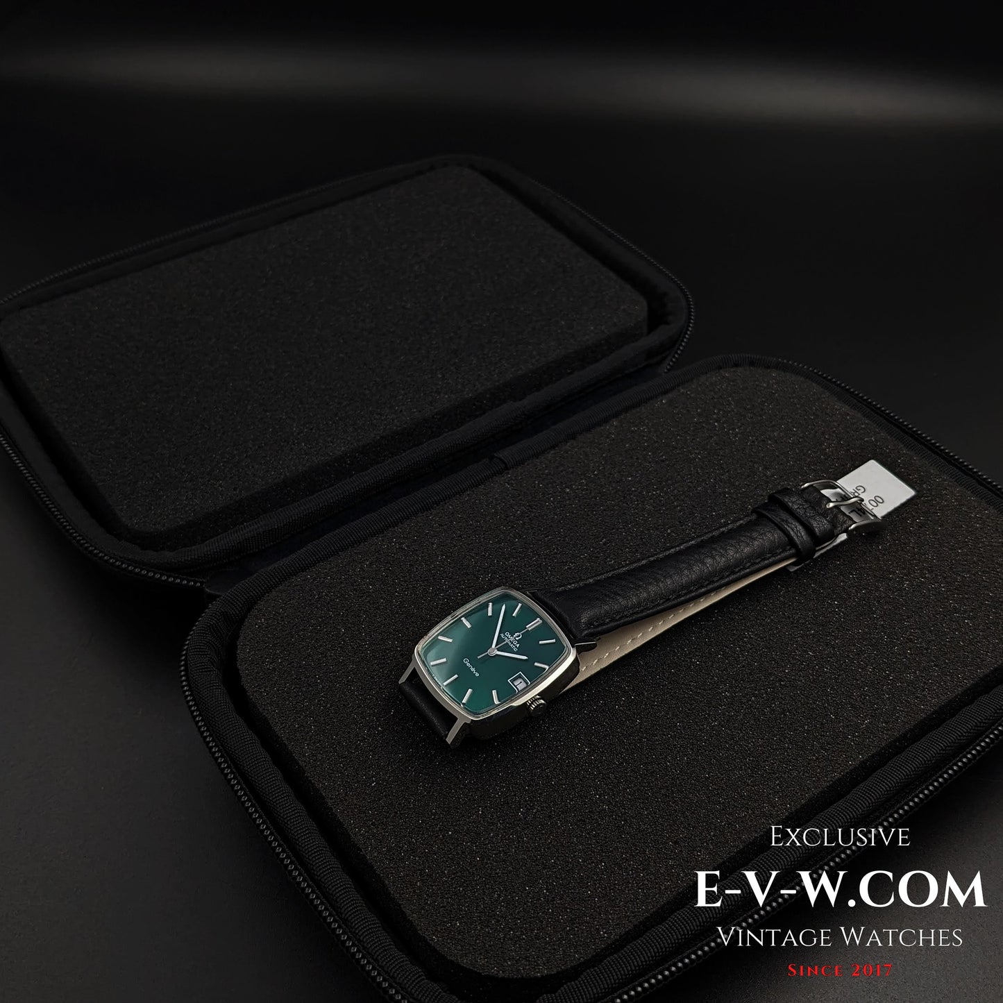 50 Years Old Vintage Omega Automatic / Green Dial Ref. ST1620060 / Cal. 1012 / Vintage 1973