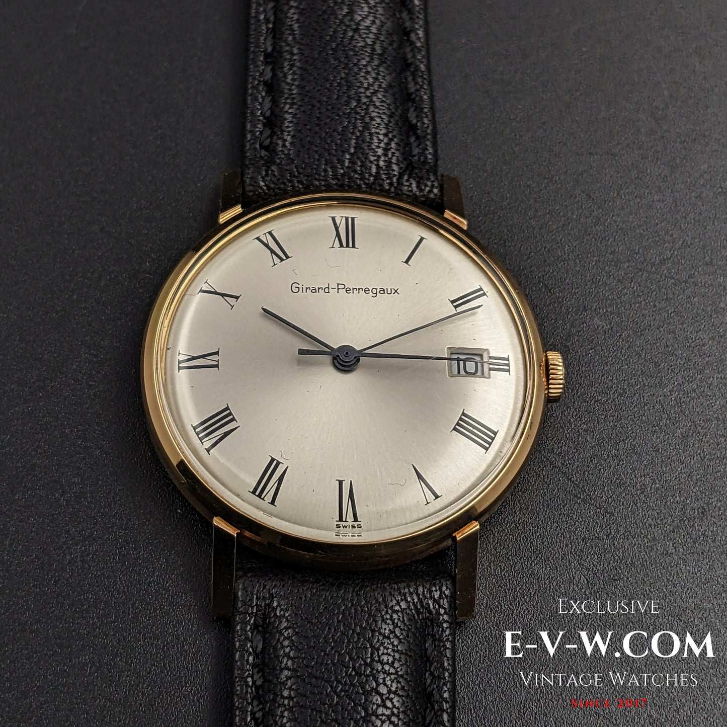 60 Years Old Vintage Girrard Perregaux Classic 18k Gold / Cal.266 / Vintage 1960