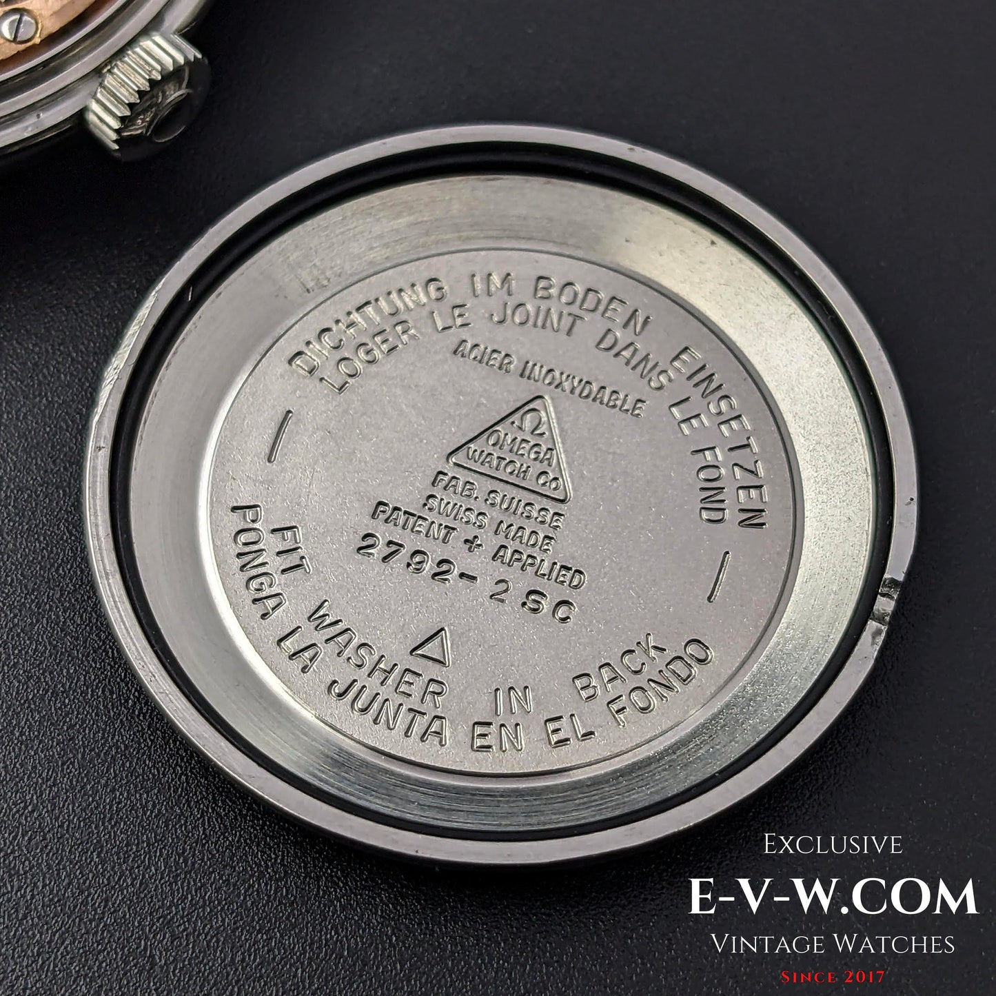 Vintage Omega Pink Brushed “Salmon” Dial / cal. 283 (30T2) / Vintage 1952