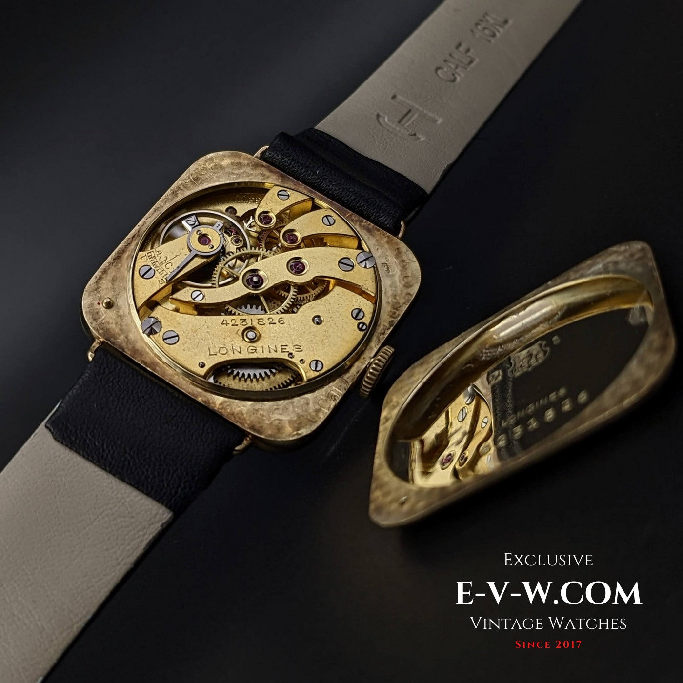 Longines Antique Art Deco 14k Gold from 1926 / Extract from the Longines Archives / Fully Serviced