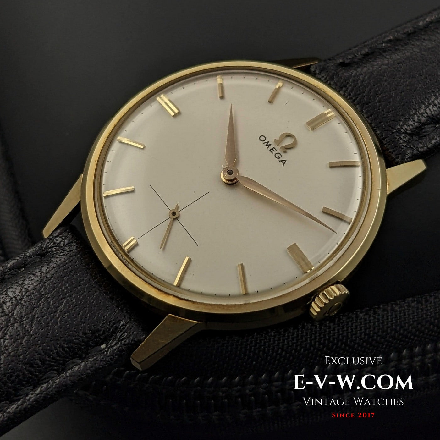 Unique Omega / Solid Gold / Rare Vintage 1961 / cal. 268 (30T2 Familly) / Fully Serviced