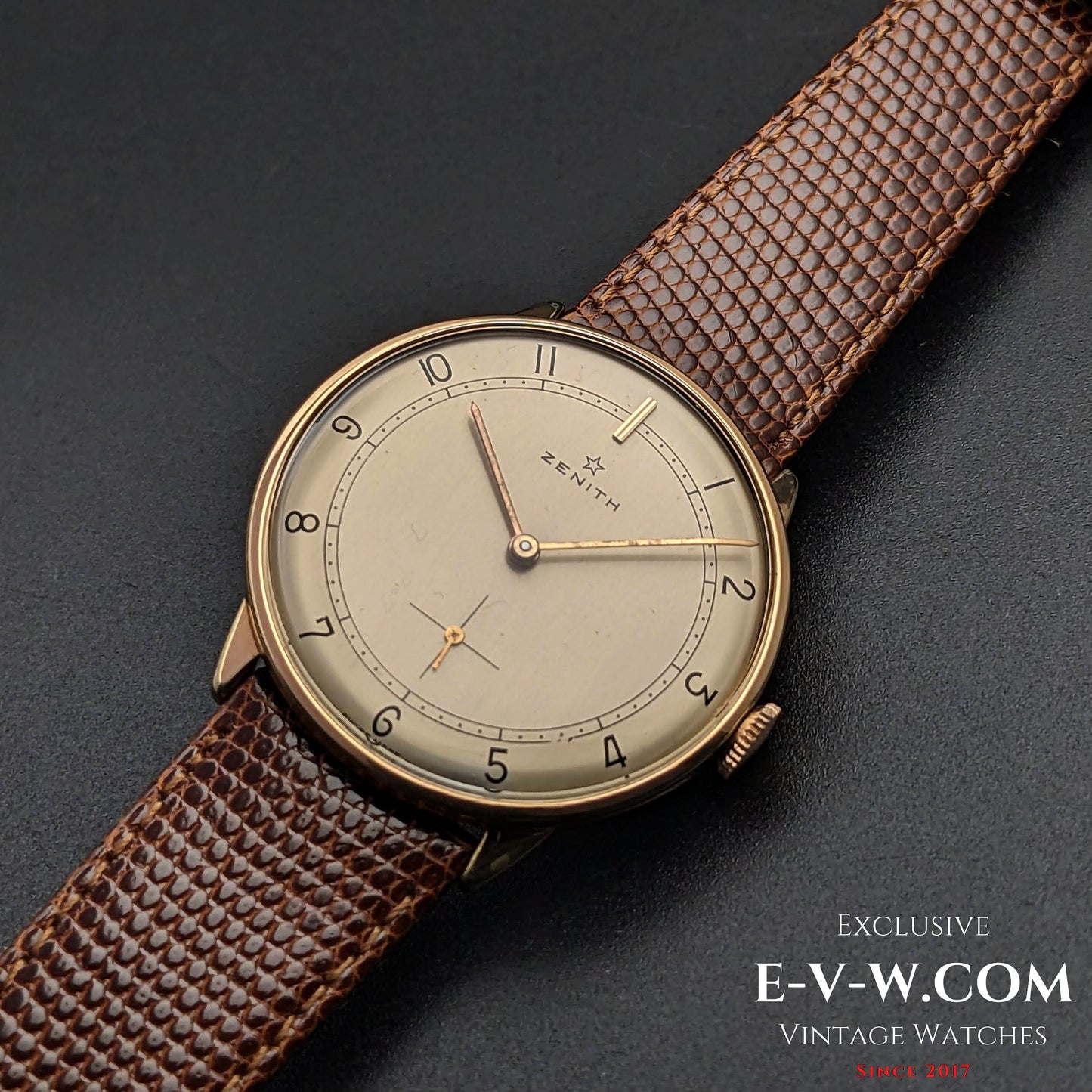 Classic Zenith Gold Plaque / Sector Dial / Cal 40 / Vintage1960