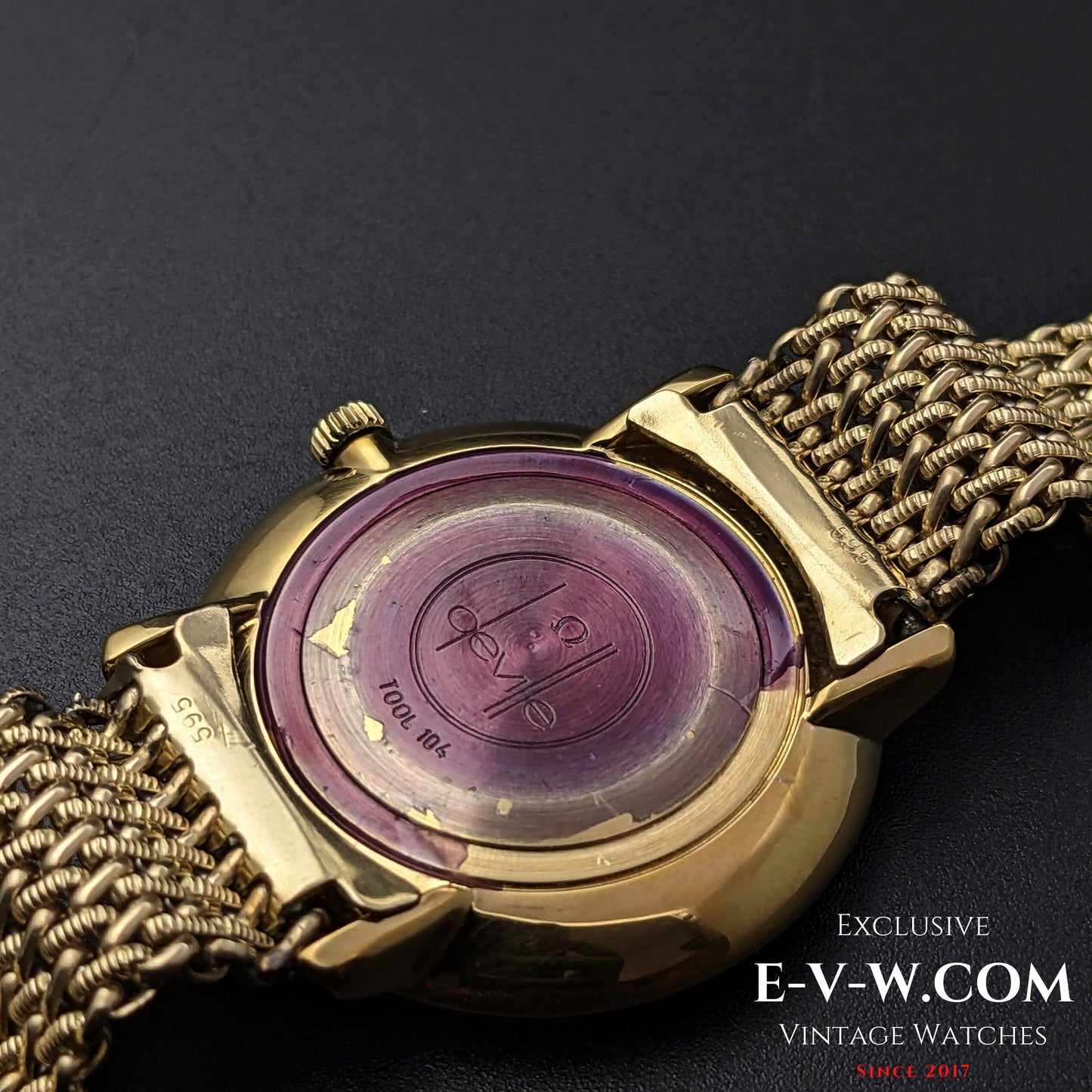 Omega De Ville Gold Plaque / Cal 620 / Ref 115.001 / Vintage 1971