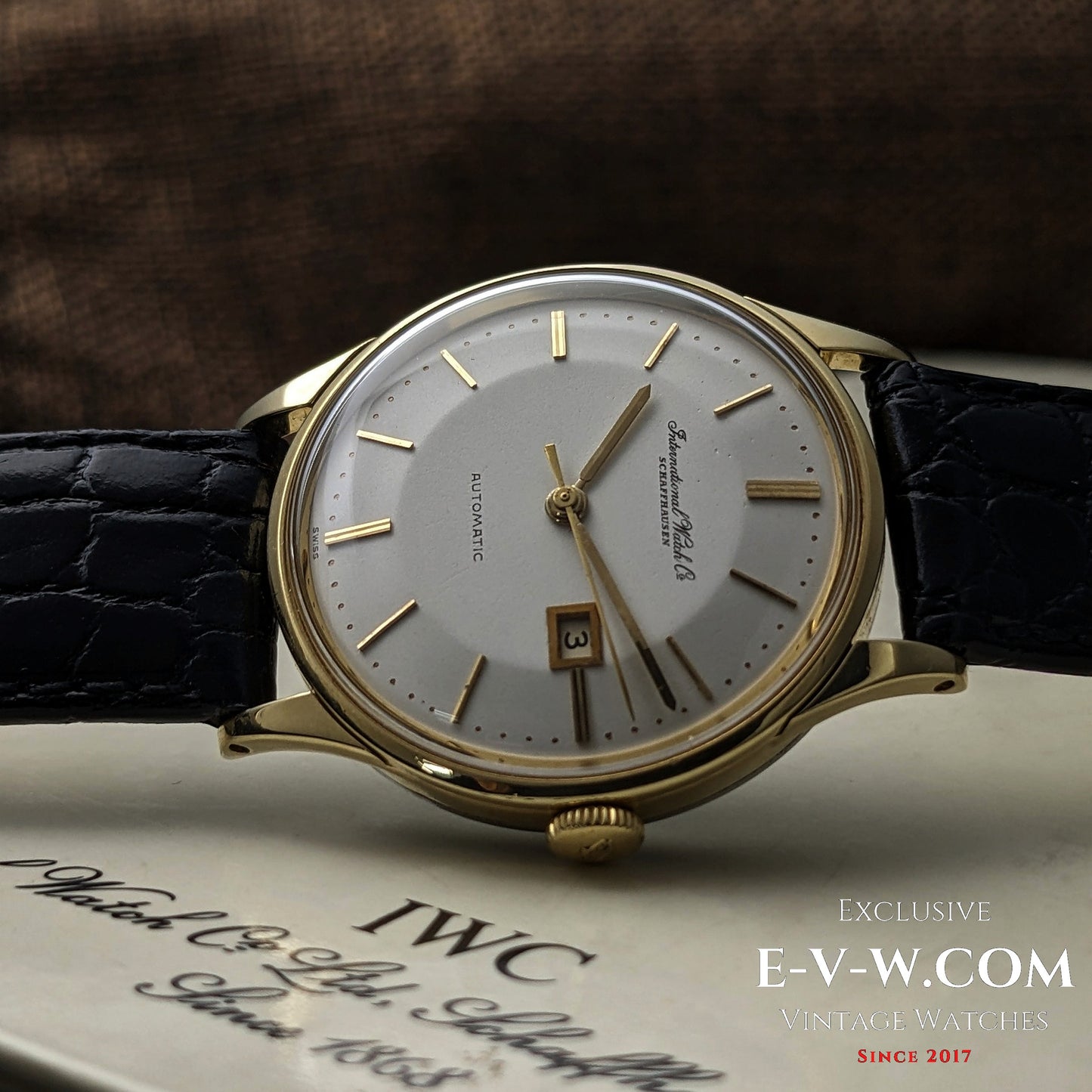 IWC Schaffhausen AUTOMATIC Date | Pie-Pan Dial | Gold-capped | Cal. 8531 | Vintage 1962 | Service 08/2025