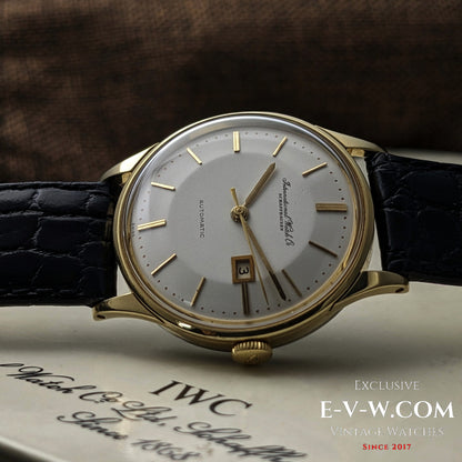 IWC Schaffhausen AUTOMATIC Date | Pie-Pan Dial | Gold-capped | Cal. 8531 | Vintage 1962 | Service 08/2025