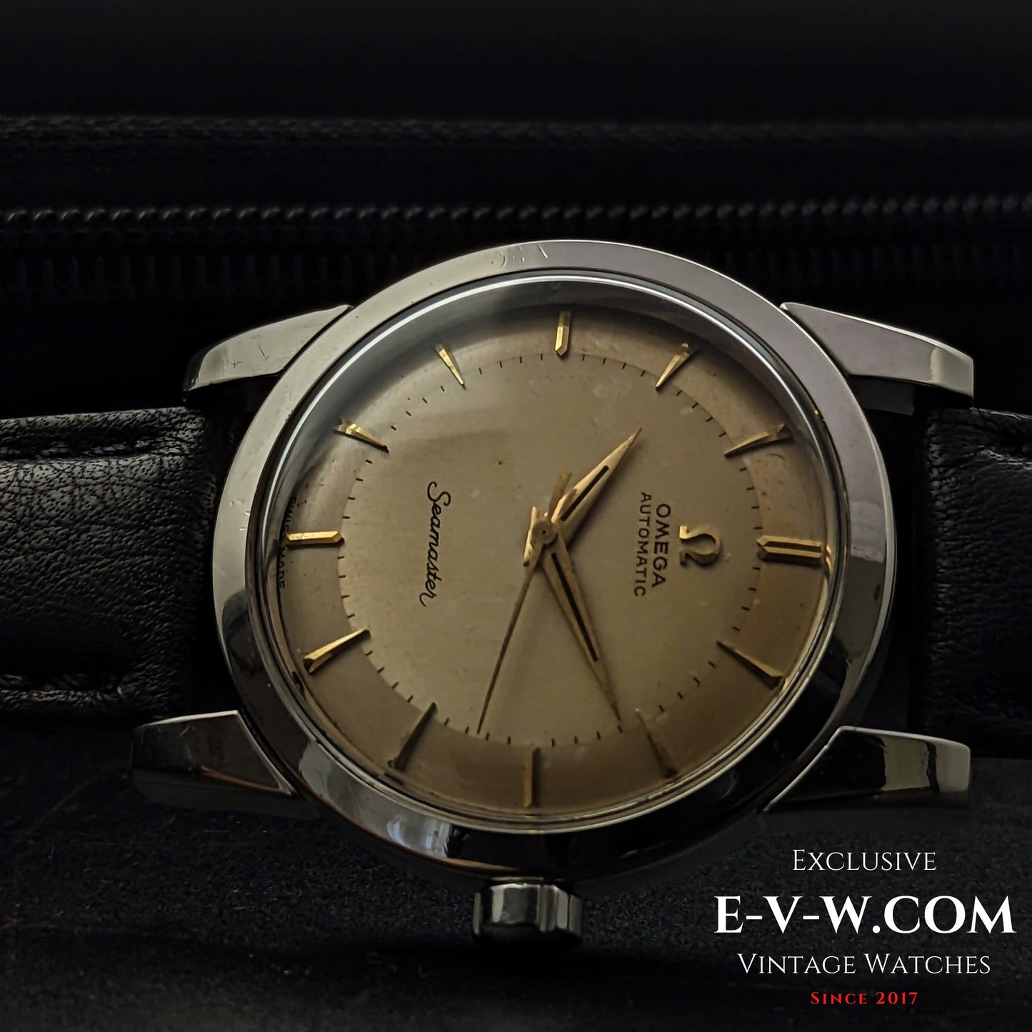 70 Years Old Vintage Omega Seamaster Bumper Automatic Ref. 2577 / Cal. 354 Vintage 1954