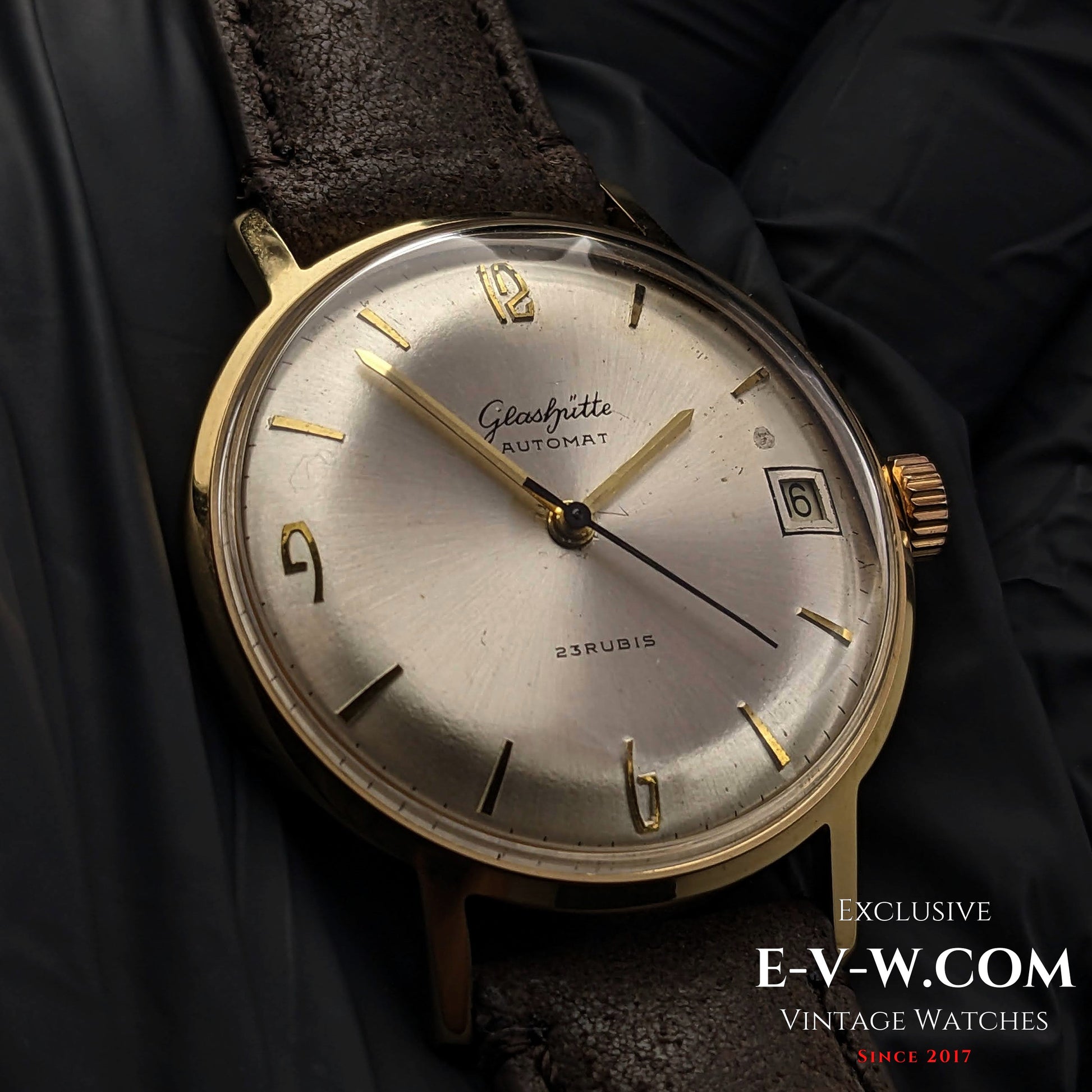 53 Years Old Vintage GUB Glashutte AUTOMAT   / Cal. 67.1 / Vintage  1970