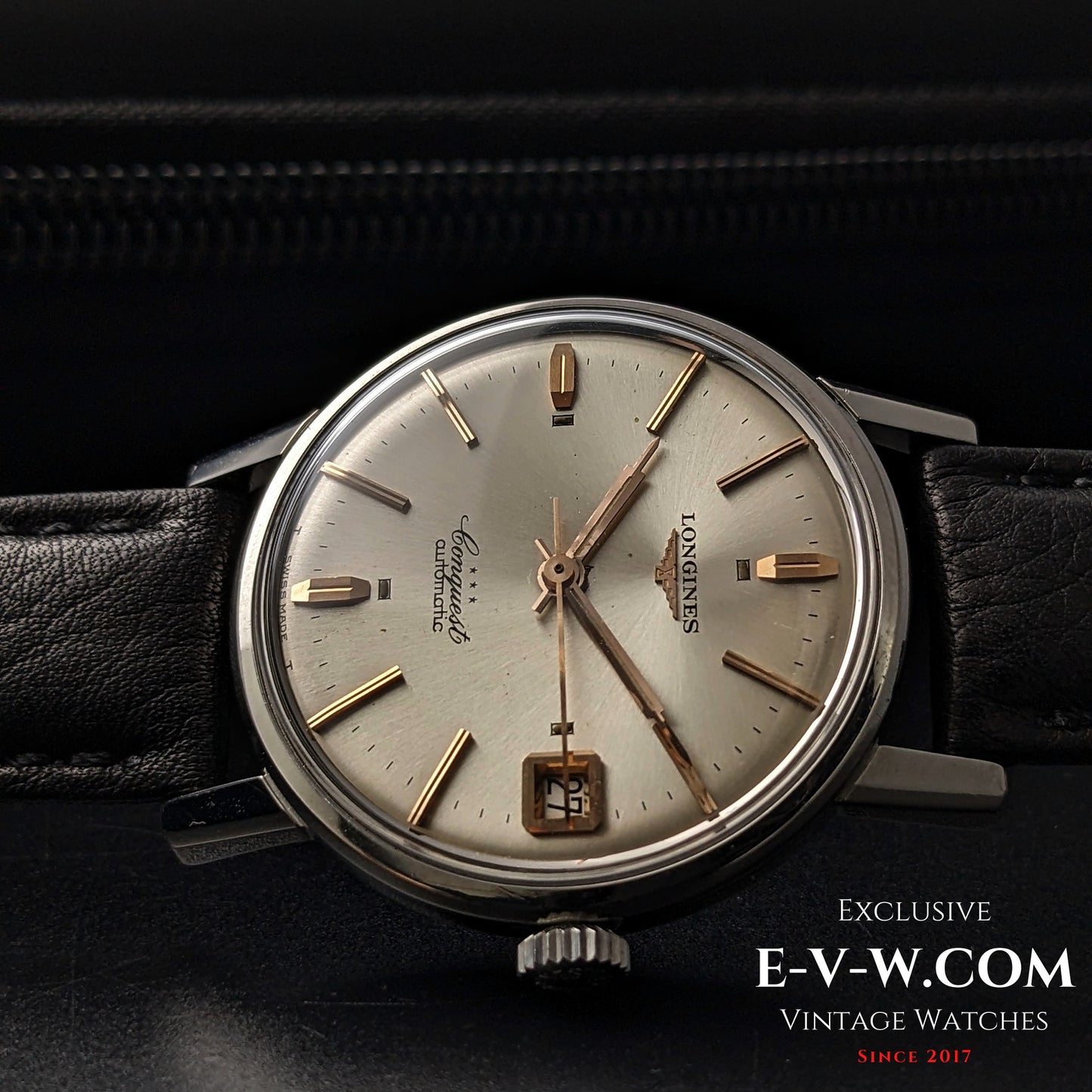 59 Years Old Vintage Longines Conquest Automatic / Ref. 9024 / Cal. 291 / Vintage 1966
