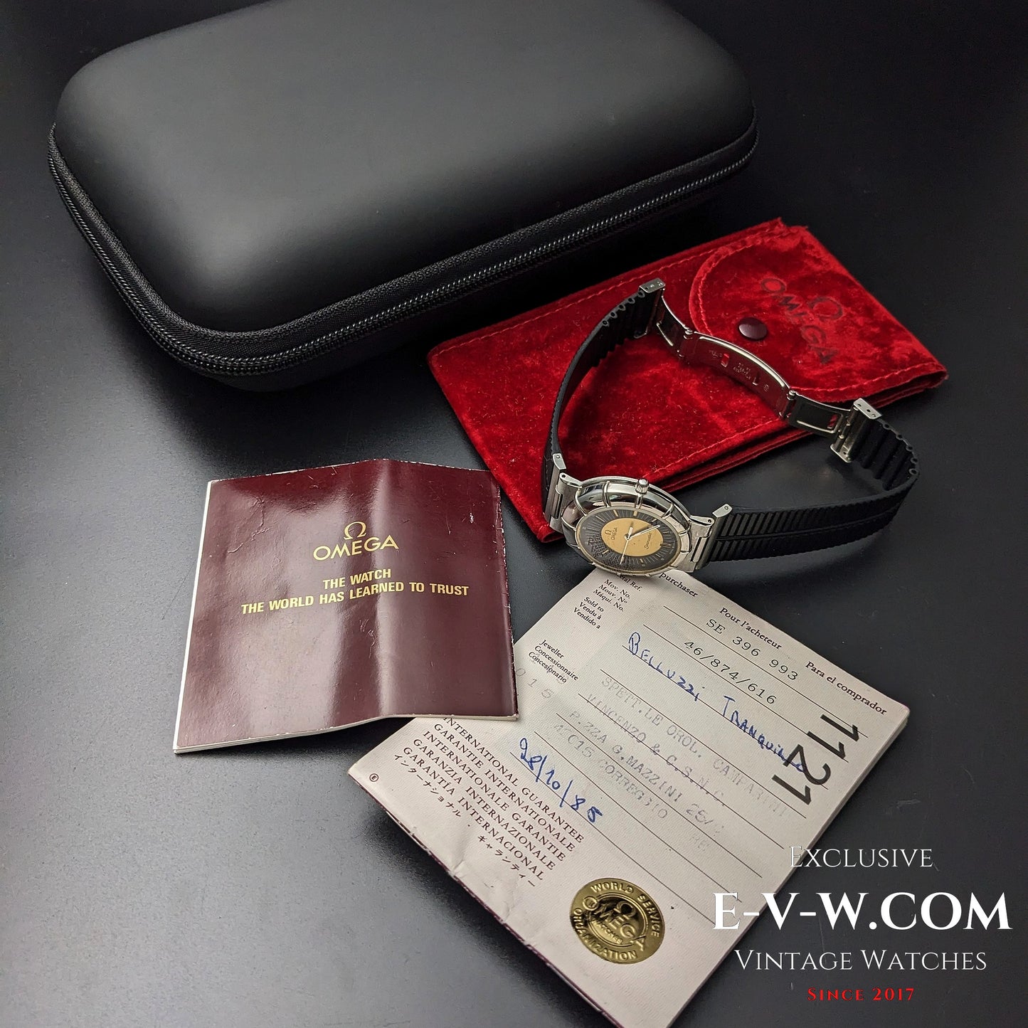 43 Years Old Vintage Omega Seamaster DYNAMIC / Ref. 3960993 / Cal. 1430 / Vintage 1982