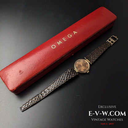 54 Years Old Vintage Omega DE VILLE Lady / Gold / Ref. 7287 / Cal. 485 / Vintage 1971