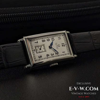 94 Years Old Antique Omega Tank / Art Deco / Cal. T17 Vintage 1930