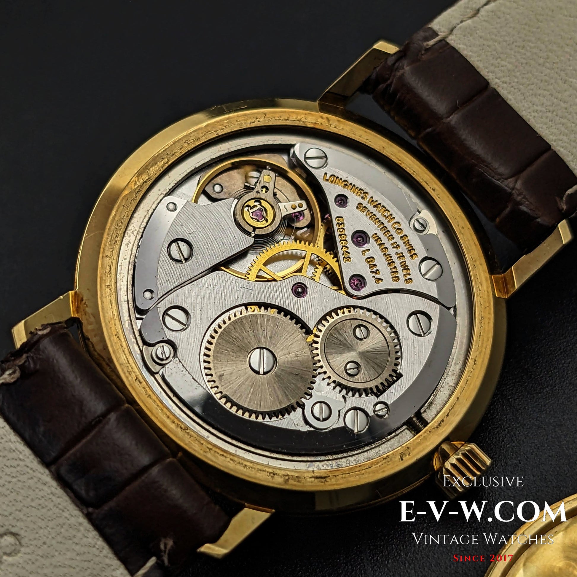 47 Years Old Vintage Longines Classic 18k Gold / Cal. L.847.4 / Vintage 1976
