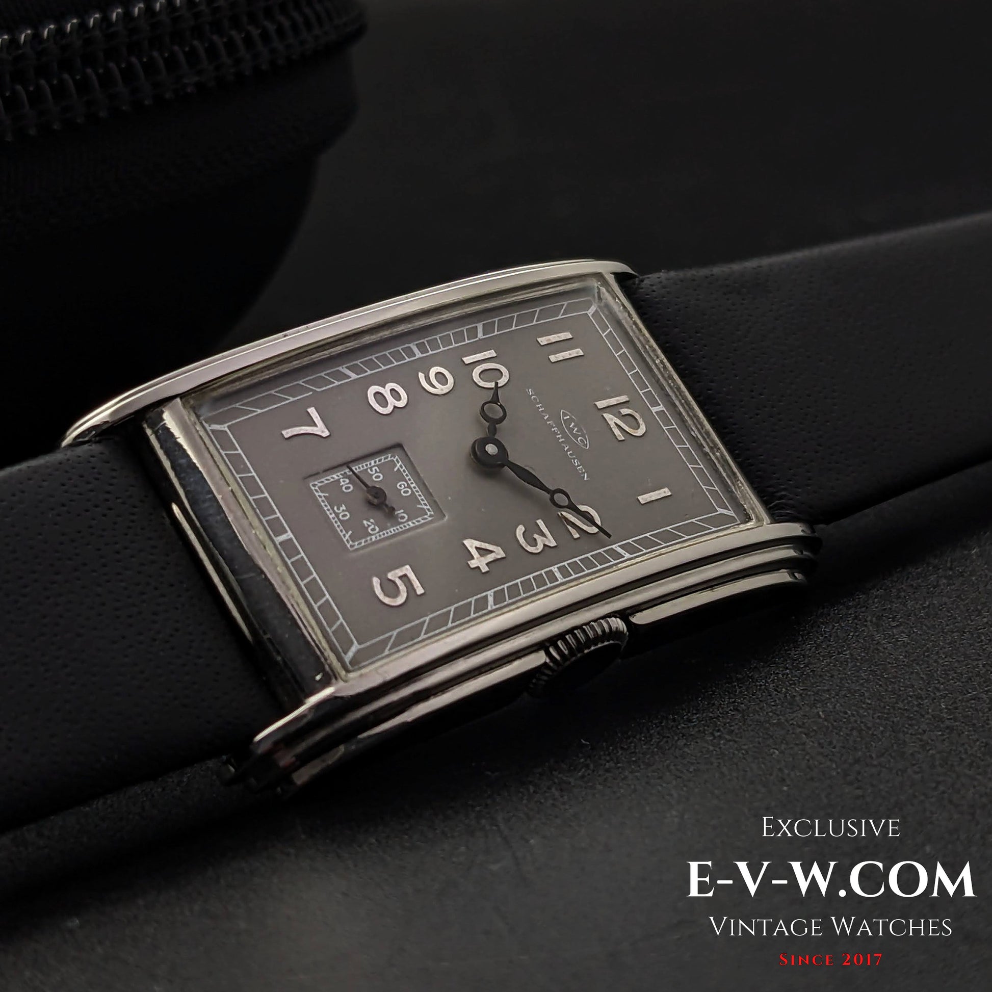 95 Years Old Antique IWC Schaffhausen Very rare / Art Deco Tank / Cal. 87 / Antique 1929