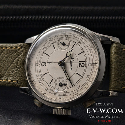 85 Years Old Vintage Minerva Chronograph / Cal. 13-20 / Vintage 1940