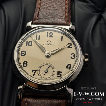 e-v-w.com 88 Years Old Vintage Omega  Scarab Art Deco  / Ref.  / Cal. 26.5 SOB T2 / Vintage  1935