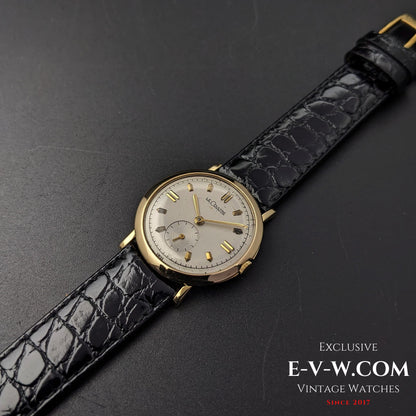 80 Years Old Vintage Jaeger LeCoultre 14K solid Gold / Cal. 480 / Vintage 1940s