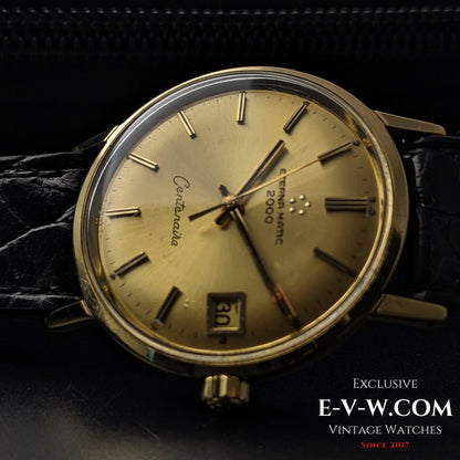 65 Years Old Vintage Eterna Matic 2000 Centenaire / 18K Gold / Ref. 744T / Cal. 1481K / Vintage 1960