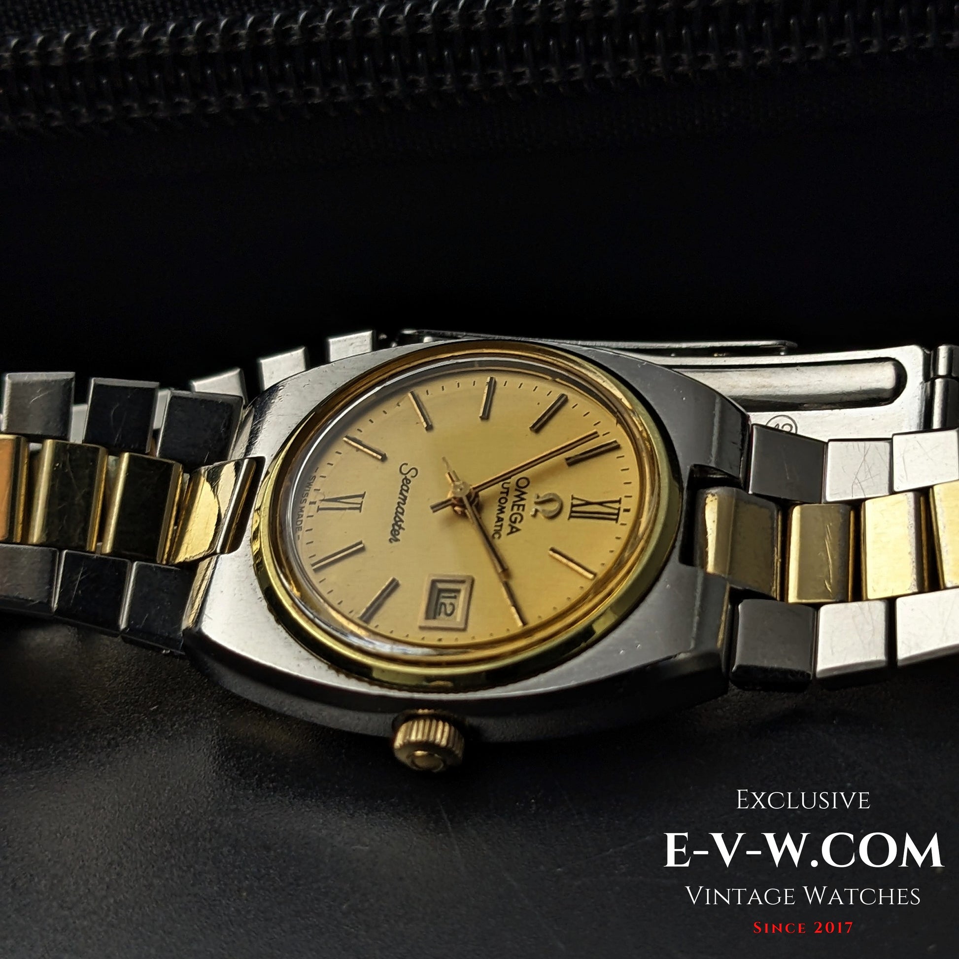 Vintage Omega Lady Seamaster Automatic / Steel Gold / Ref. 766.0818 / Cal. 684 / Vintage 1974