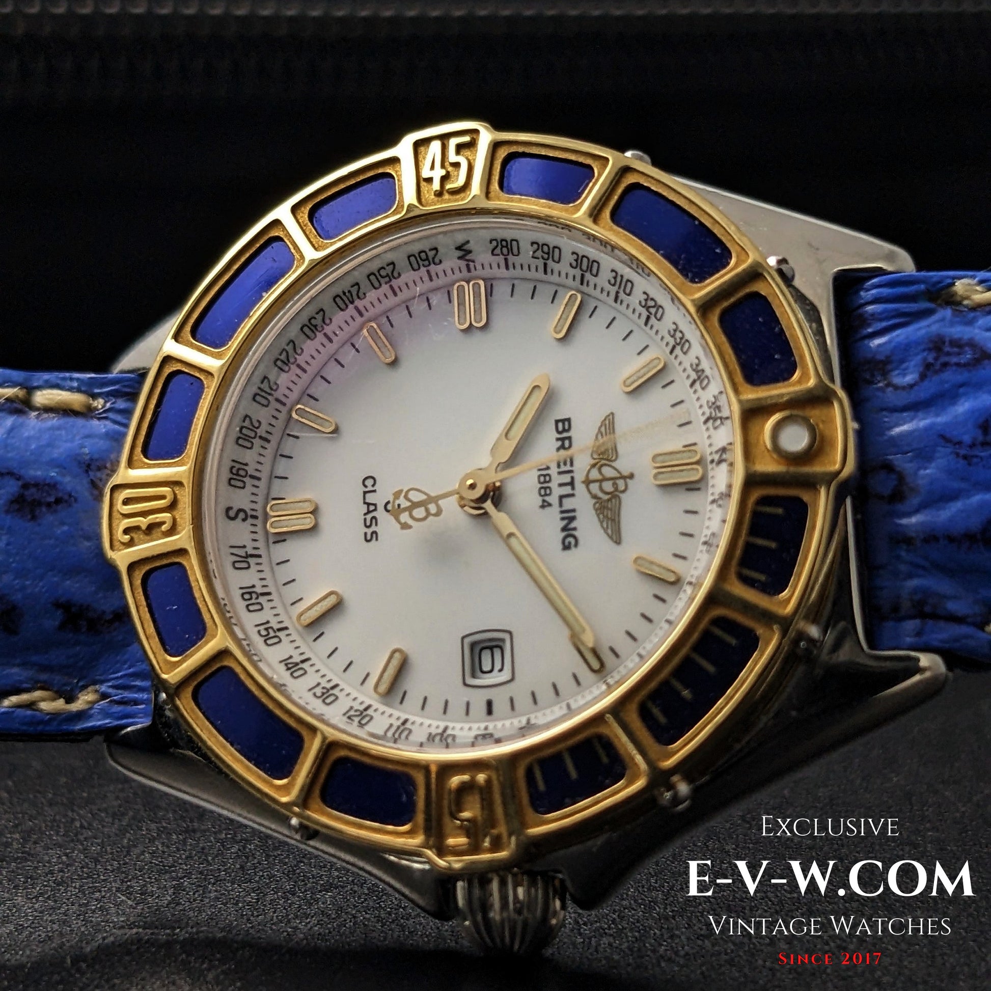 Breitling Lady J Class Lady / Two Tone 18k Gold & Stainless Steel / Ref. D52063 / Cal. B67