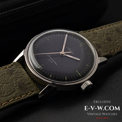 57 Years Old Rare Vintage Omega Seamaster 600 Cross Hair /  Ref.135.012 / Cal. 601 / Vintage 1966