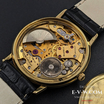 60 Years Old Vintage Baume & Mercier Genève Baumatic 18k Gold / Cal. MB 12800 Micro rotor / Vintage 1960s