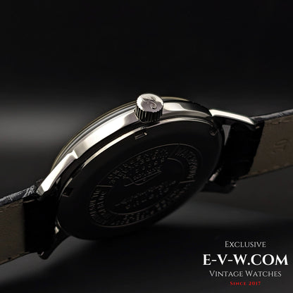 50 Years Old Vintage Atlantic Worldmaster Jumbo Two tone Bull's Eye Dial / Cal. 1100 / Vintage 1970s