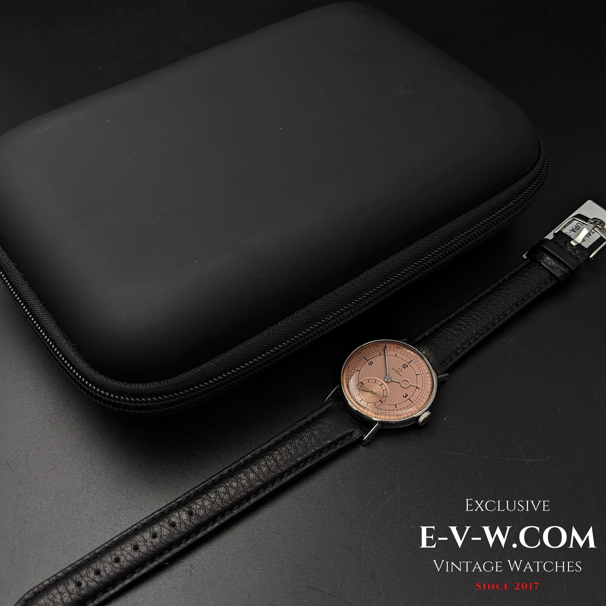 81 Years Old Vintage Omega Salomon / Rare Pontifex Hands / Cal. 30T2 / Vintage 1943