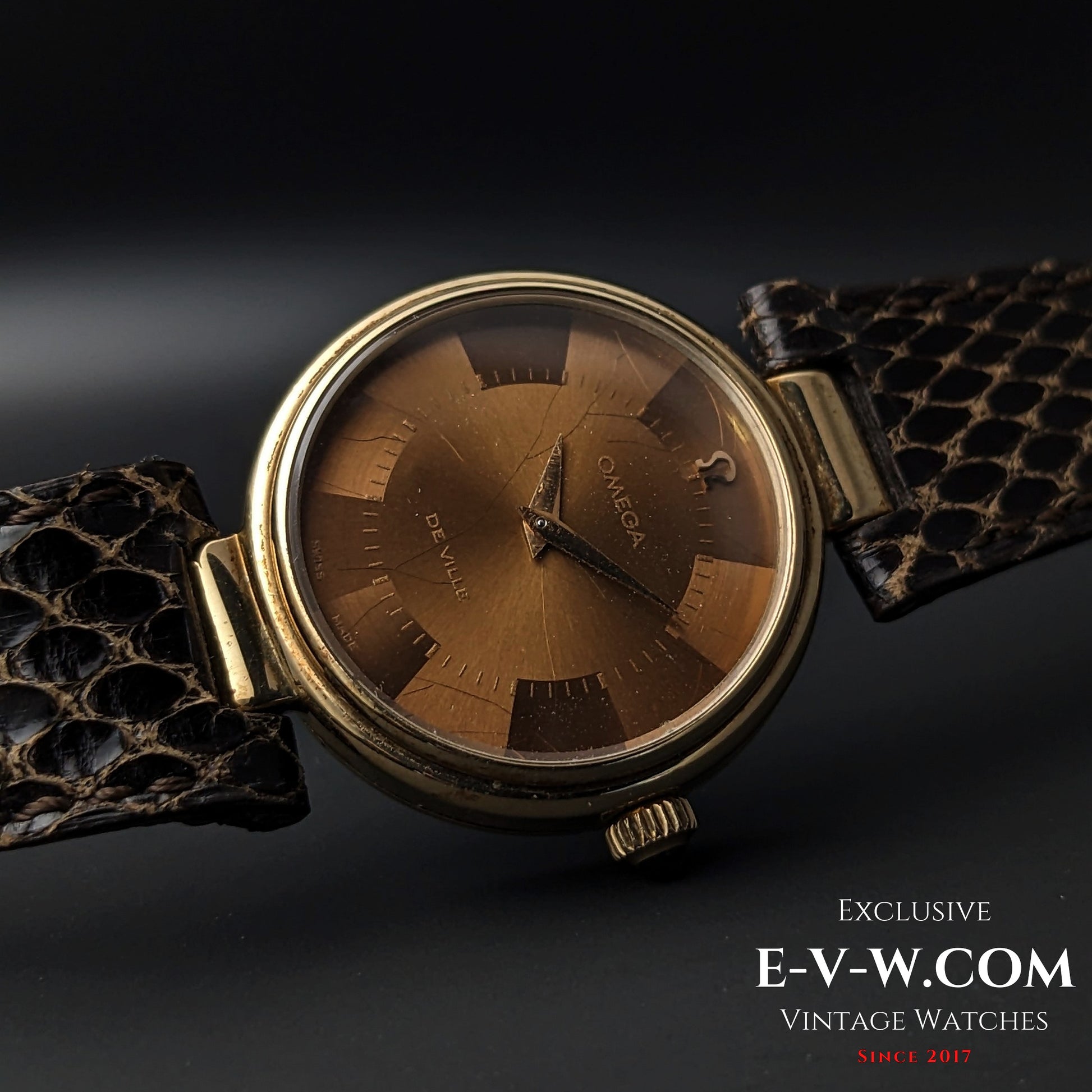 54 Years Old Vintage Omega DE VILLE Lady / Gold / Ref. 7287 / Cal. 485 / Vintage 1971