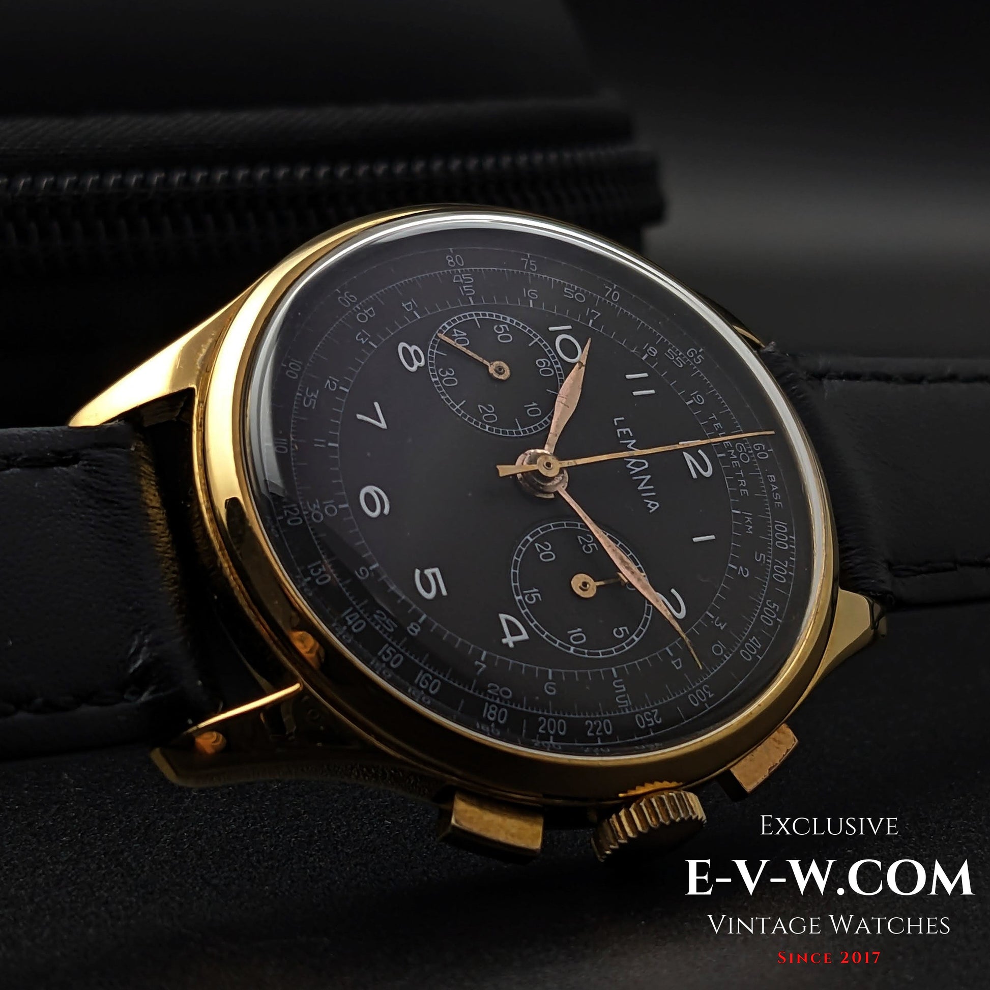 80 Years Old Vintage Lemania Chronograph Cal.2310 / Vintage 1940s