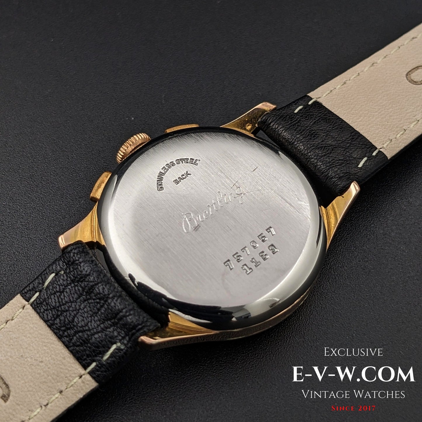 84 Vintage Breitling Cadette Chronographe / Cal. Venus 188 Vintage 1940