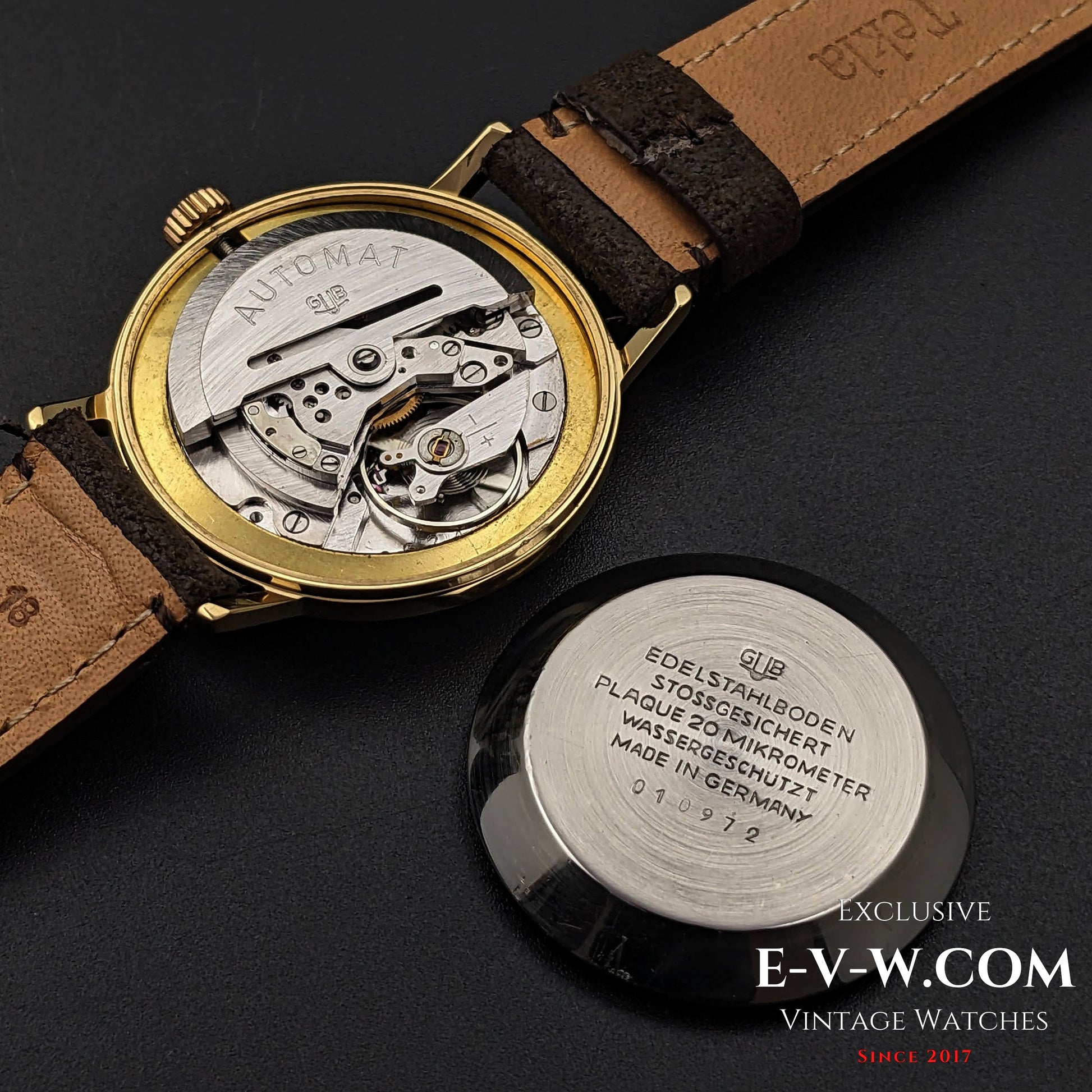 53 Years Old Vintage GUB Glashutte AUTOMAT   / Cal. 67.1 / Vintage  1970