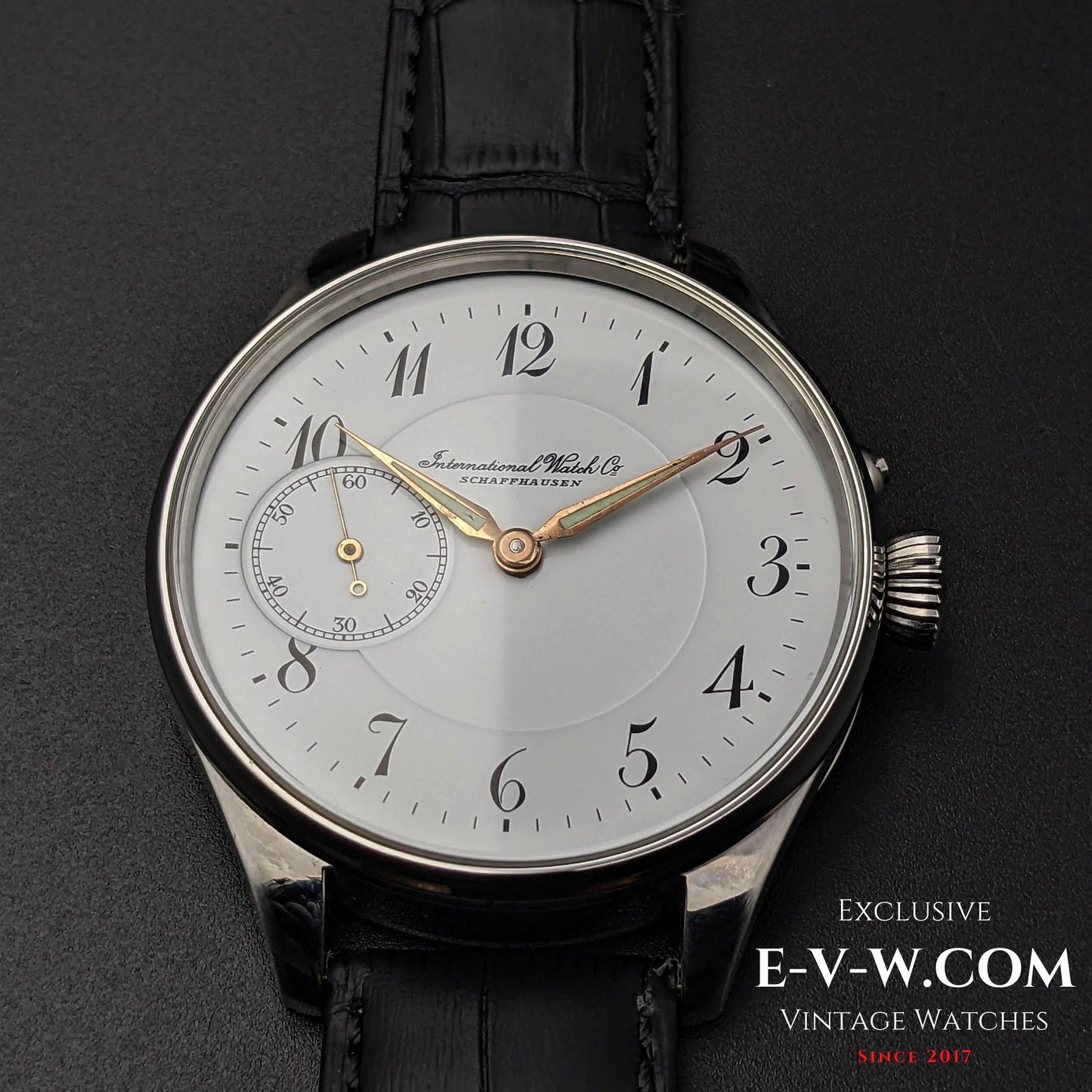 109 Old Antique IWC SCHAFFHUSEN Pocket Watch Movement cal. 52 Antique 1914