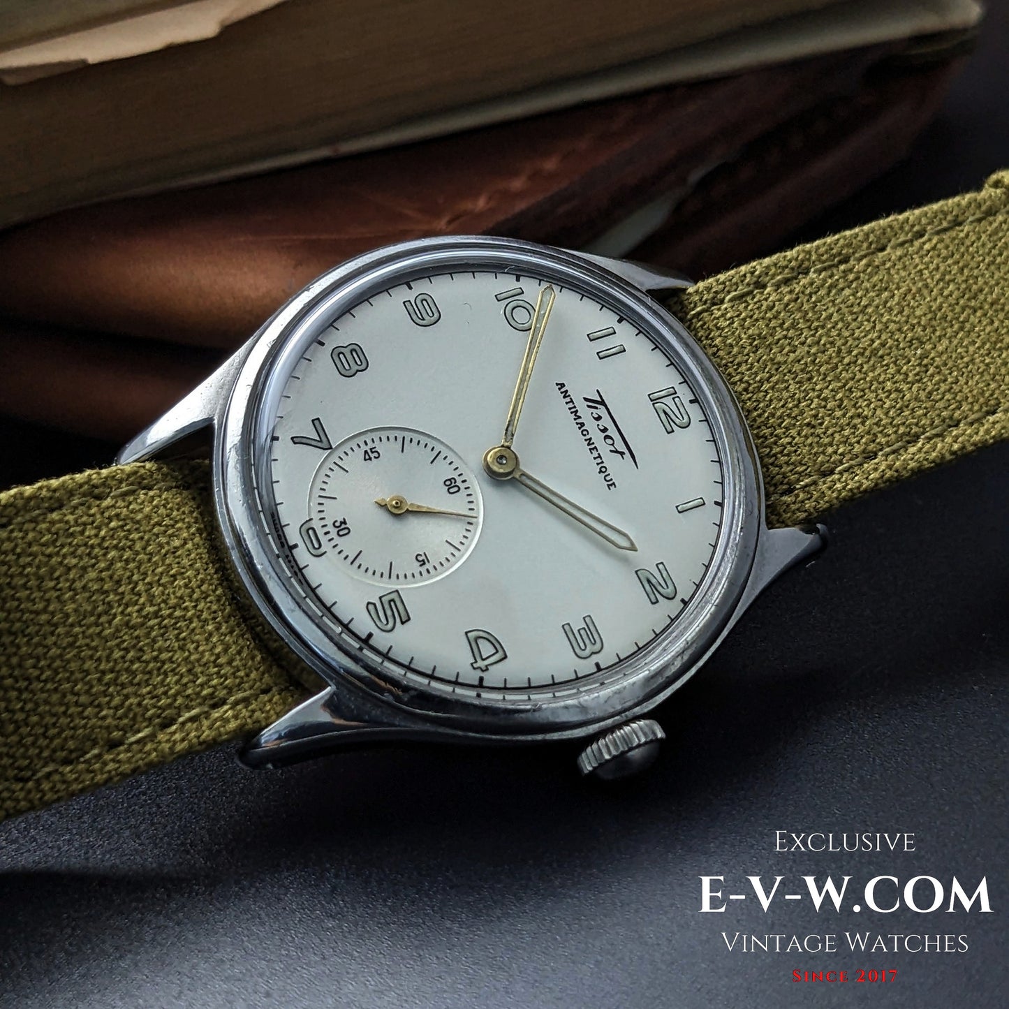 70 Years Old vintage— Tissot “Antimagnetique” automatic BUMPER | Ref. 6540-1 | Cal. 31-1 | Vintage~1955 |