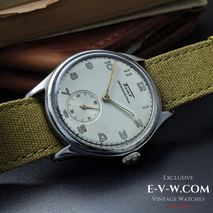 70 Years Old vintage— Tissot “Antimagnetique” automatic BUMPER | Ref. 6540-1 | Cal. 31-1 | Vintage~1955 |