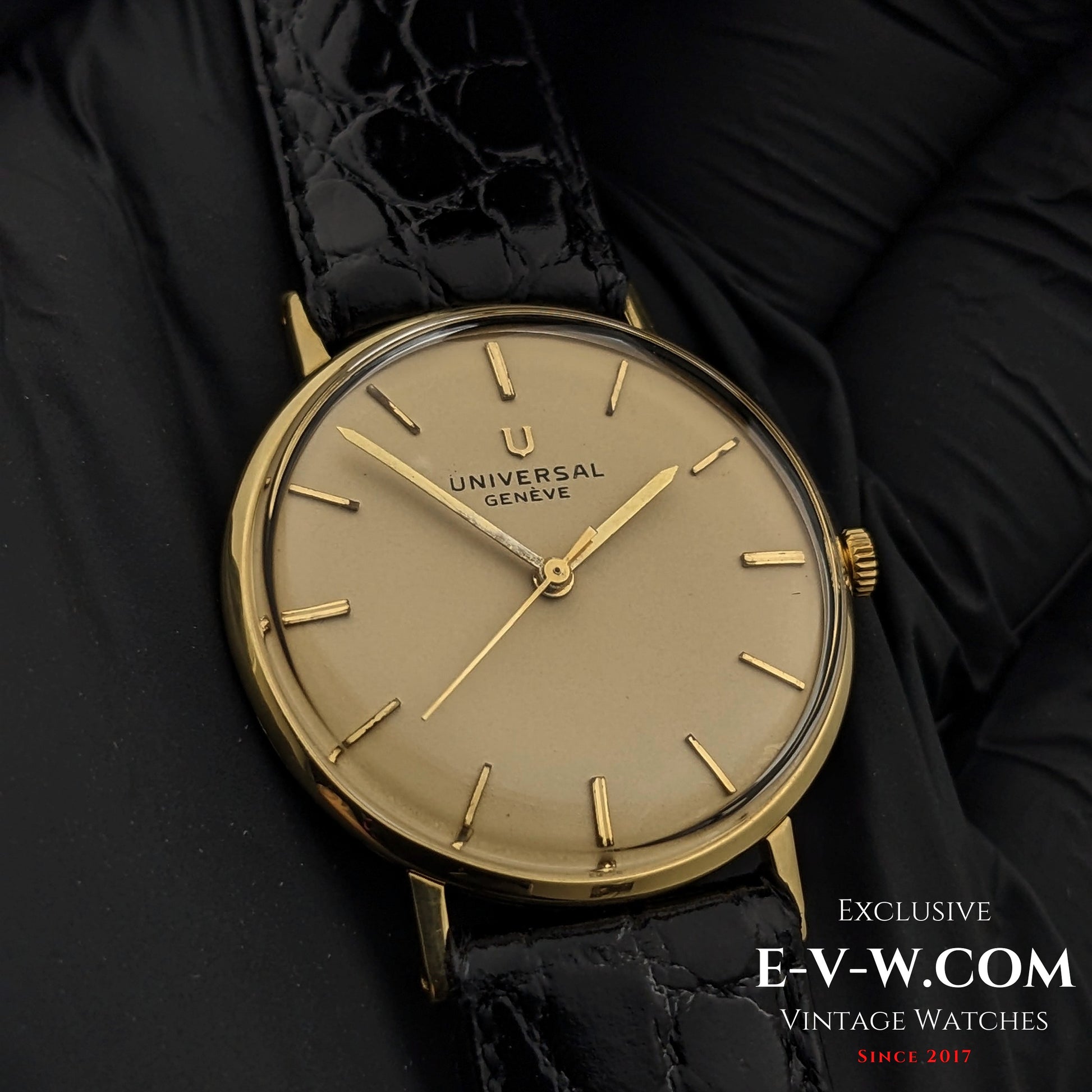 64 Vintage Universal Genève 18k Solid Gold / Cal. 1107 Vintage 1960