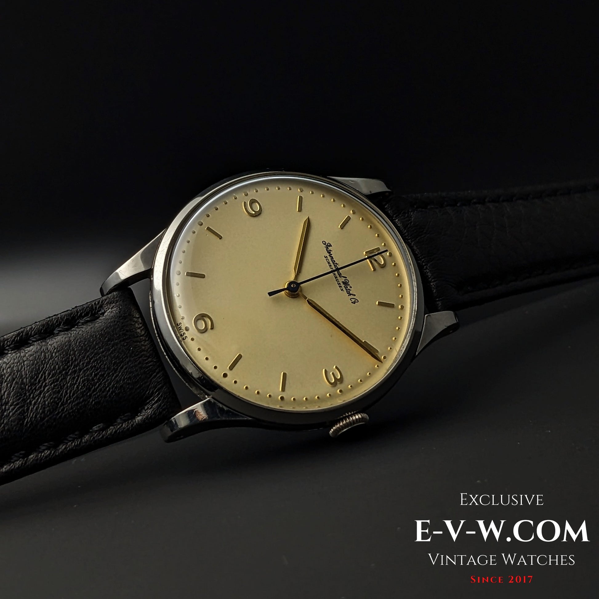 68 Years Old Vintage IWC Schaffhausen Classic 50's / Cal. 89 / Vintage 1957