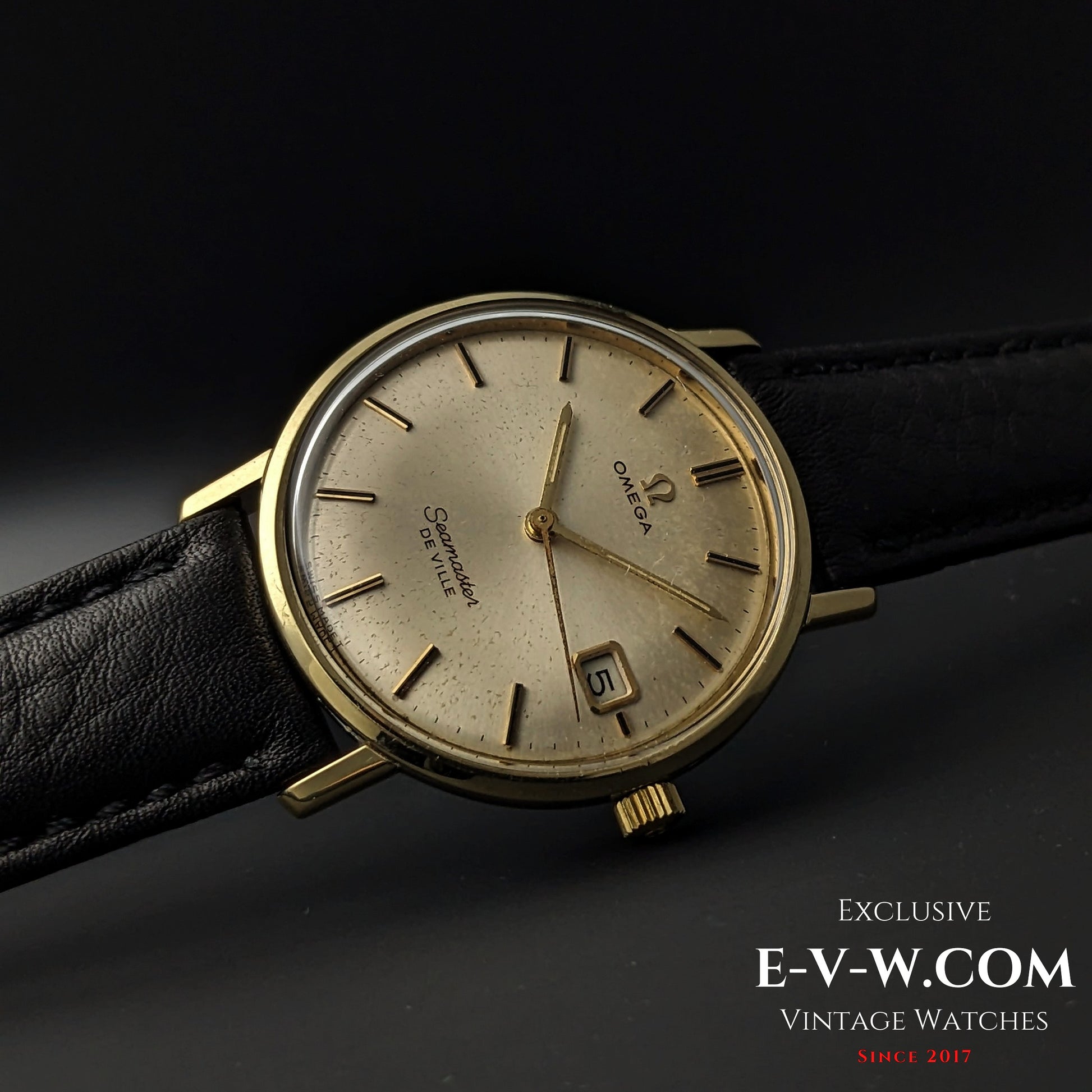 61 Years Old Vintage Omega Seamaster DeVille / Ref. 136020 / Cal. 611 / Vintage 1964