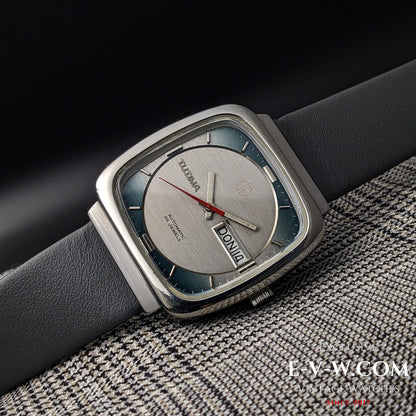 Vintage TUTIMA Glashütte heritage | Automatic TV case Day-Date | Cal. PUW 1563T | Vintage 1970 / Serviced