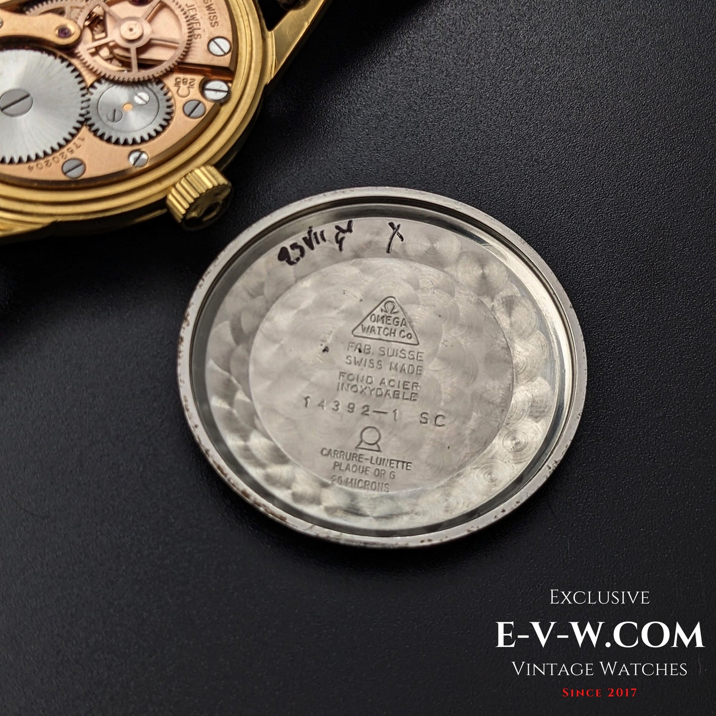 55 Years Old Vintage Omega Gold plated / Ref. 14392-1SC / Cal. 285 (30T2) / Vintage 1969