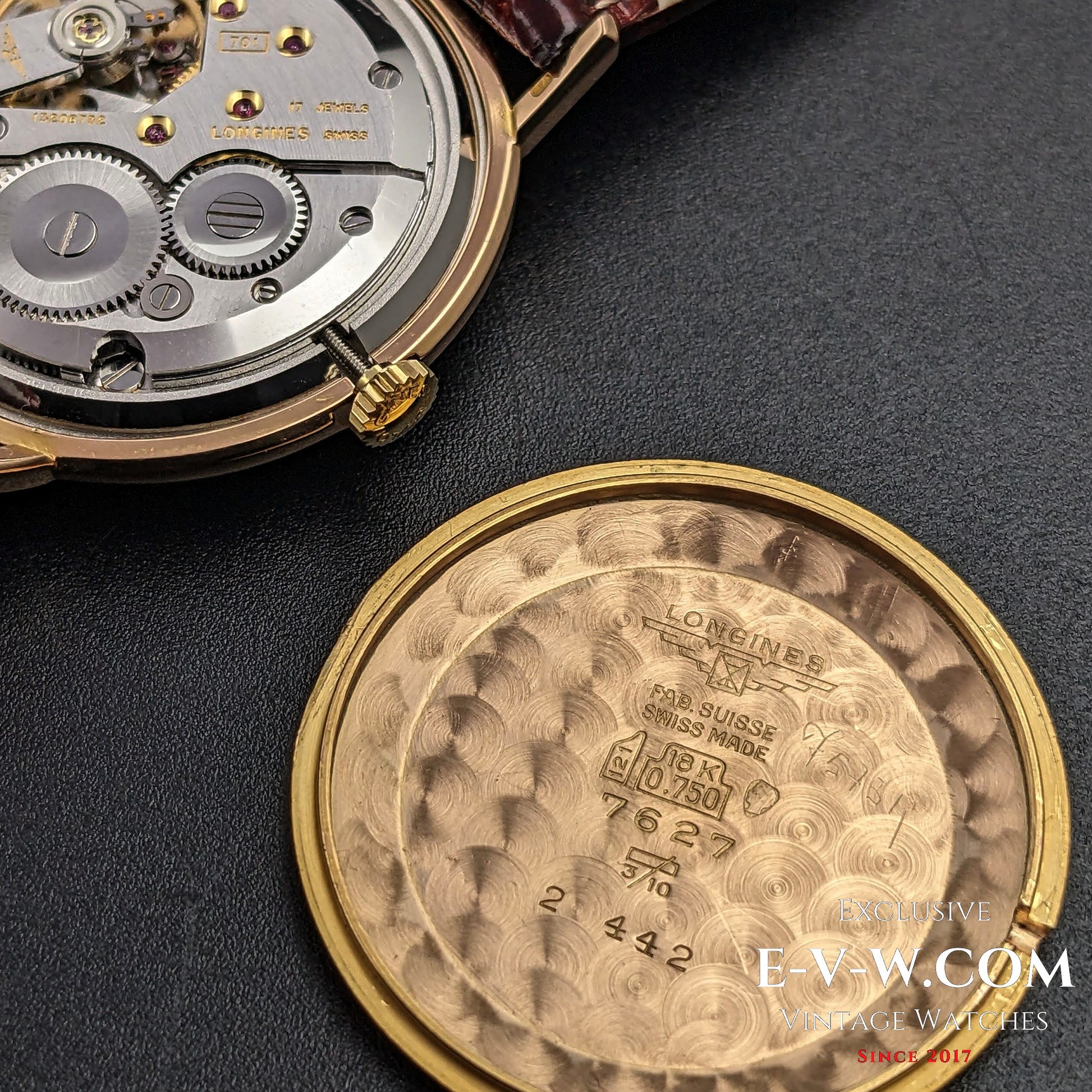 57 Years Old Vintage Longines Classic Calatrava 18k Gold / Cal. 701 / Vintage 1966