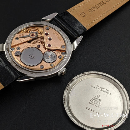 69 Years Old Vintage Omega 30T2 Family /Ref.  2747-1 / Cal.266 / Vintage 1954