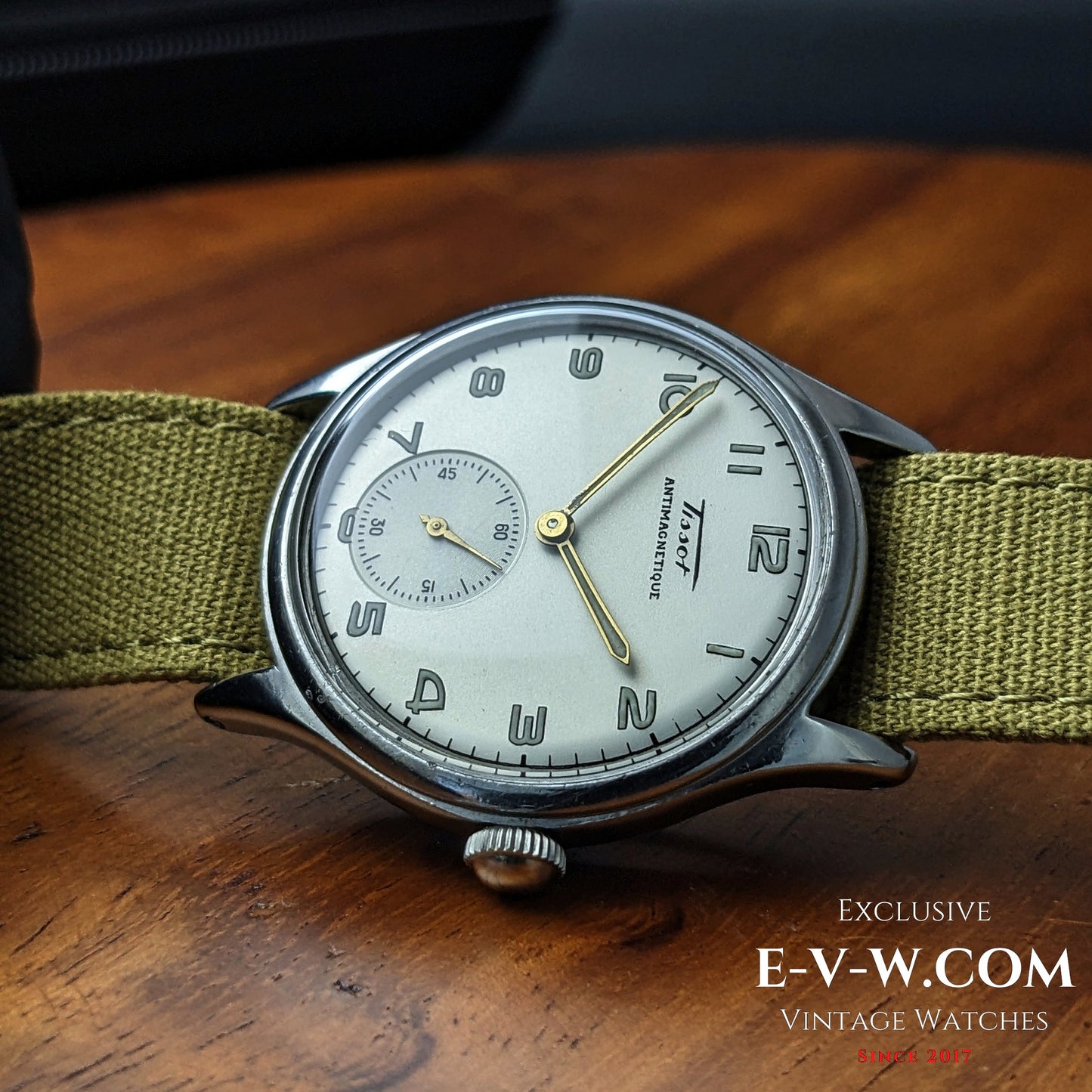 70 Years Old vintage— Tissot “Antimagnetique” automatic BUMPER | Ref. 6540-1 | Cal. 31-1 | Vintage~1955 |