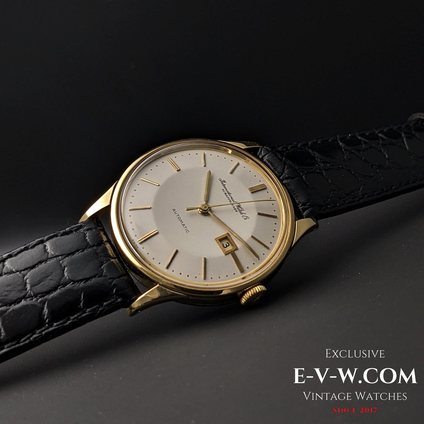 IWC Schaffhausen AUTOMATIC Date | Pie-Pan Dial | Gold-capped | Cal. 8531 | Vintage 1962 | Service 08/2025