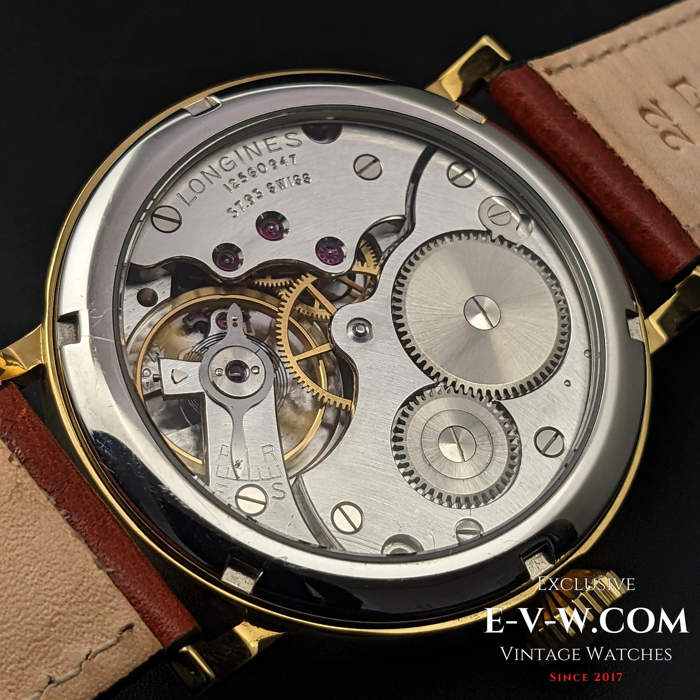 84 Years Old Vintage Longines Jumbo / Pocket Watch Movement / Cal. 37.93 / Vintage 1940