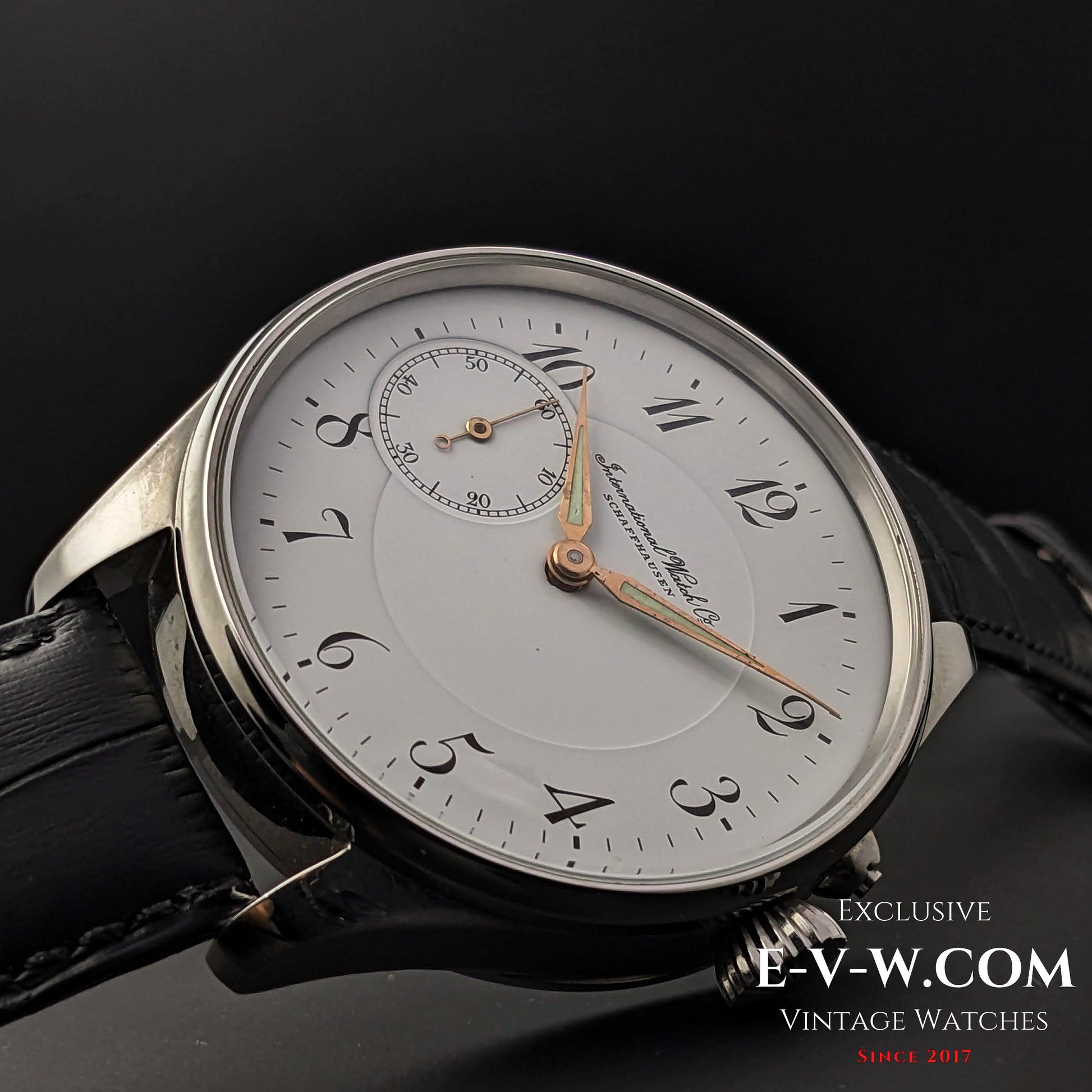 109 Old Antique IWC SCHAFFHUSEN Pocket Watch Movement cal. 52 Antique 1914