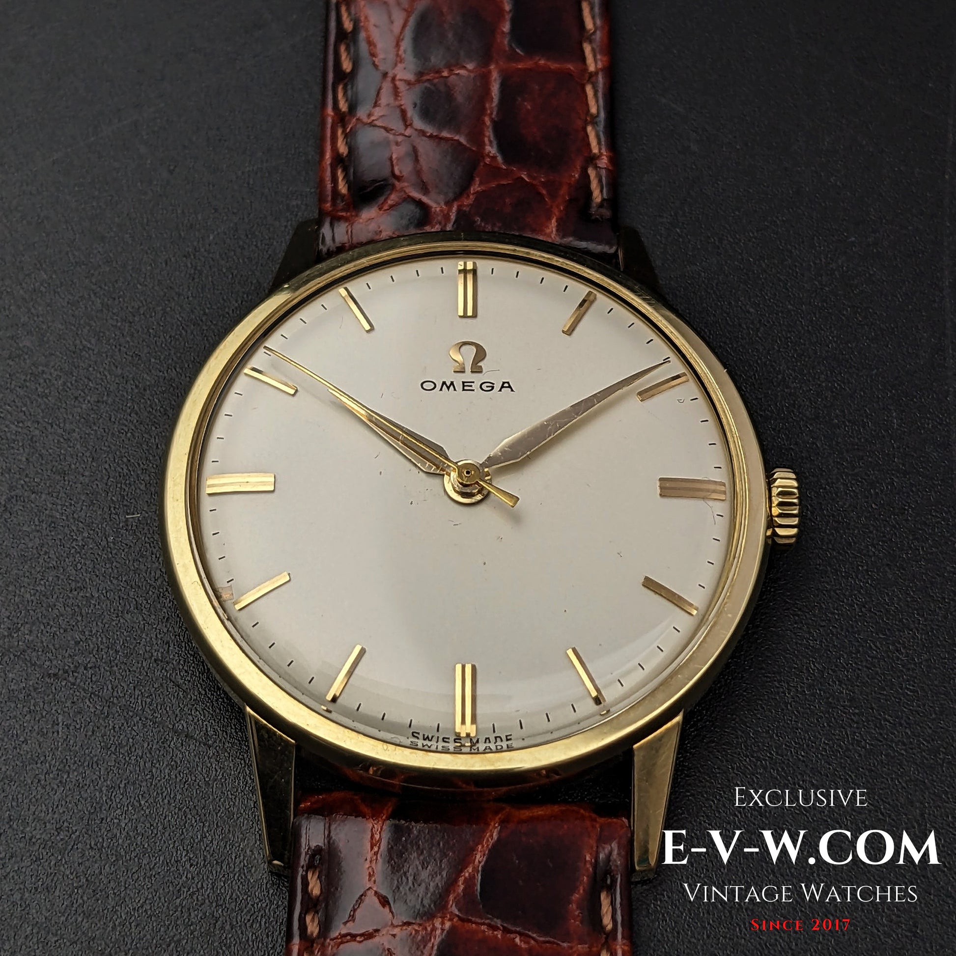 64 Vintage Omega 18k Solid Gold / Calatrava Ref. 14720 1 / Cal. 285 (30T2) Vintage 1960