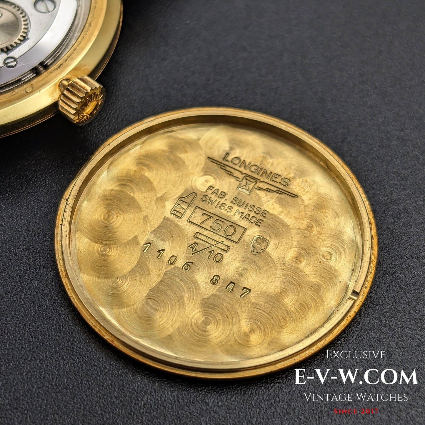 47 Years Old Vintage Longines Classic 18k Gold / Cal. L.847.4 / Vintage 1976