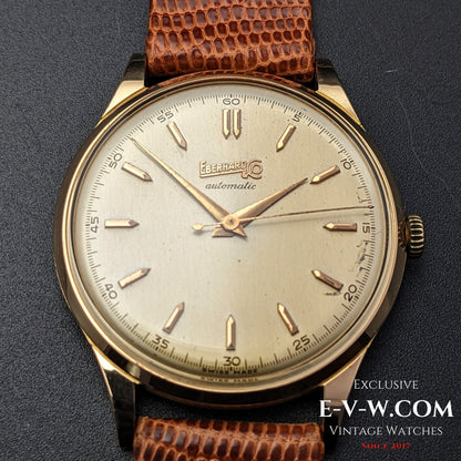 74 Years Old Vintage Eberhard & Co 18k Gold / Automatic Ref. 11601 / Cal. 11500 / Vintage 1950