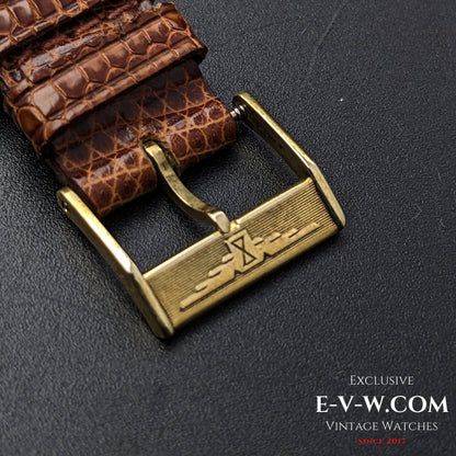 74 Years Old Vintage Longines Spider lugs / honeycomb dial / Steel Gold / Cal. 23Z / Vintage 1950