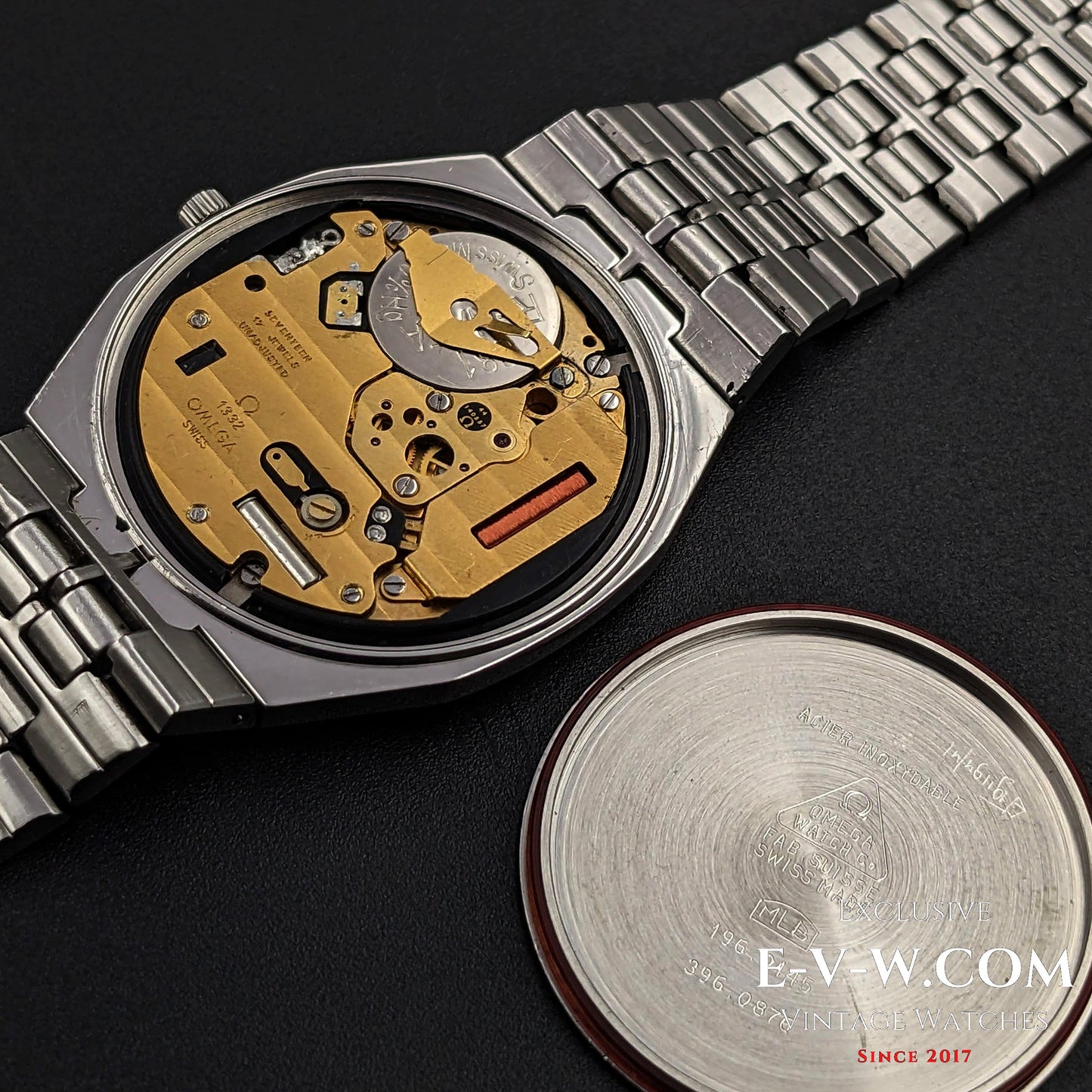 Omega DeVille Quartz / Two-tone dial / Cal. 1332 / Vintage 1979